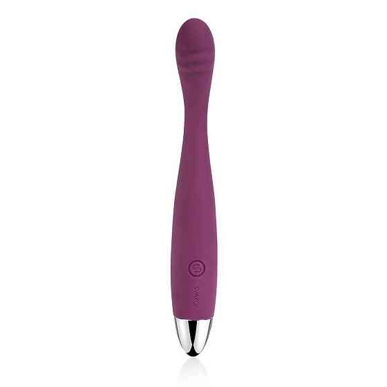 Тонкий вібратор точки G Svakom Cici Violet Sex Aura Київ