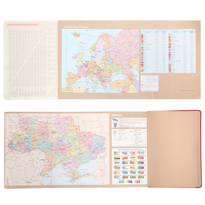 Тижневик Leo planner А5 датований 2026 "Aldento", інтегральний, червоний, 368 сторінок (252671) Вінниця - фото 7