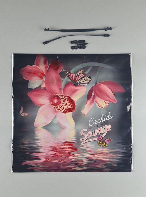 Полиэтиленовый пакет (40х40) с пластиковой ручкой 