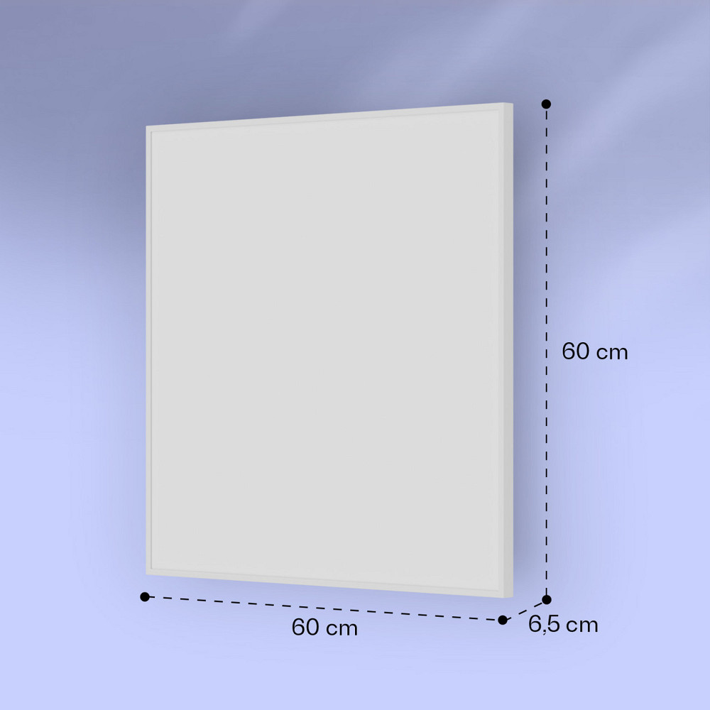 Стельовий інфрачервоний нагрівач Wondersky 350 Вт 60 x 6,5 x 60 см (ШхВхГ) IP44 350 Вт (Німеччина, читати Рівне - фото 7