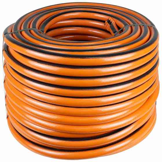 Шланг для поливу Бурштин 3 шари армований 3/4" 50м FLORA (5066864) Рівне