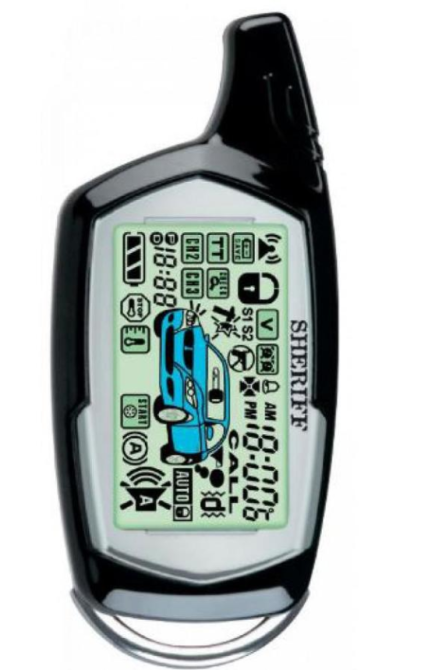 Брелок Sheriff ZX-940 с ЖК-дисплеем и обратной связью Киев - изображение 5