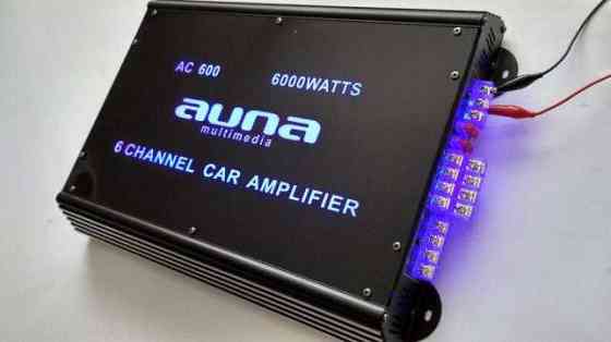 Автомобільний підсилювач Auna W2-AC600 6-канальний 6000W Німеччина Рівне