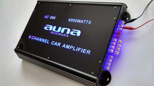 Автомобільний підсилювач Auna W2-AC600 6-канальний 6000W Німеччина Рівне - фото 3