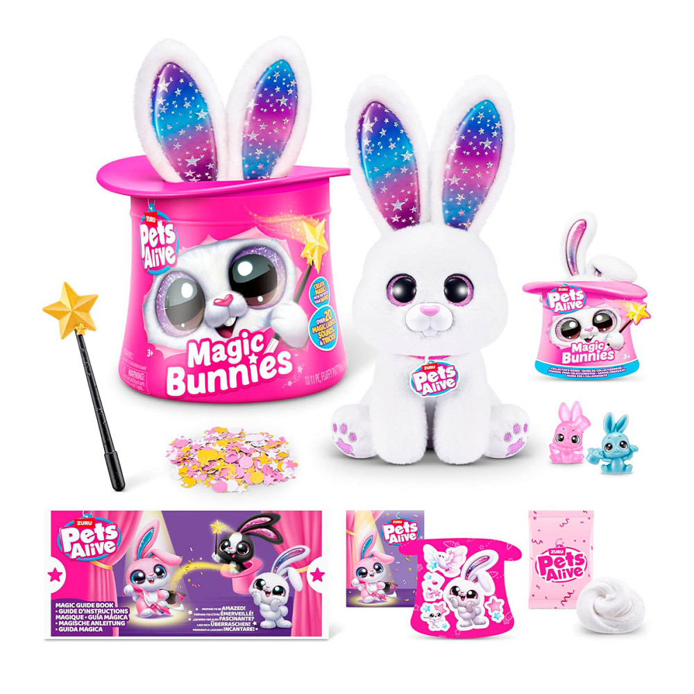 Інтерактивний ігровий набір Pets Alive – Кролик-чарівник Дніпро - фото 7