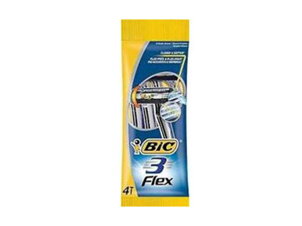 Однор. станок BIC 3 Flex для гоління (4шт.в уп.) ТМ BIC Київ - фото 1