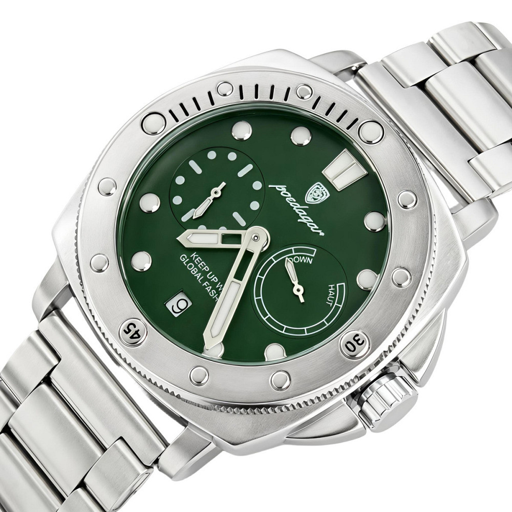 Poedagar Select Silver Metal, 2 ремешка Киев - изображение 1