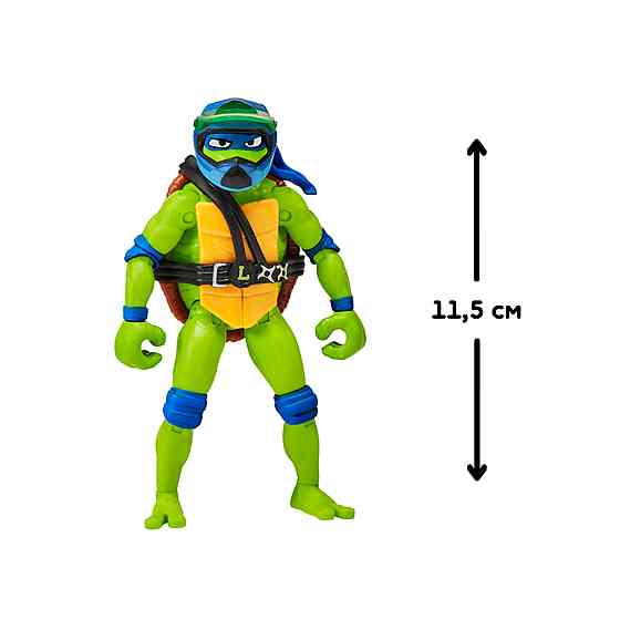 Бойовий транспорт з фігуркою - Леонардо На Мотоциклі Дніпро