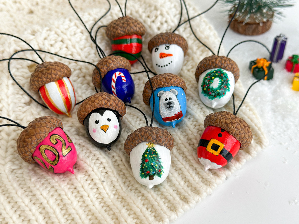 Набор желудей 