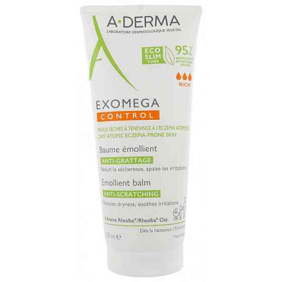 А-Дерма Екзомега Контрол Бальзам Емолент A-Derma Exomega Control Baume Émollient 200 мл Дніпро