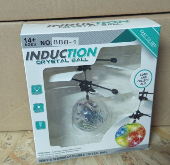 Индукционная летающая игрушка Шар Flying Ball 888-1 со светом Винница