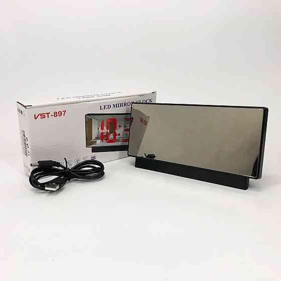 Годинники настільний з підсвіткою VST-897-5, Настільний електронний годинник AX-861 з підсвічуванням Київ