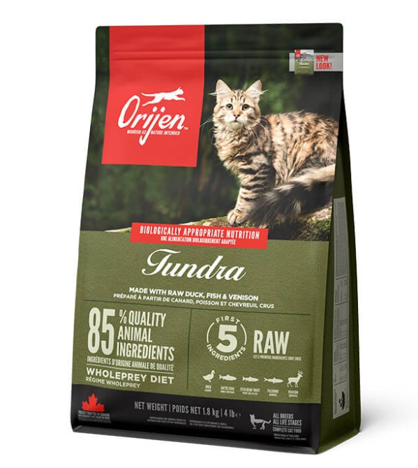 Orijen Tundra Cat (Ориджен Тундра Кет) сухой корм для котят и кошек всех пород 1.8 кг. Запорожье - изображение 1