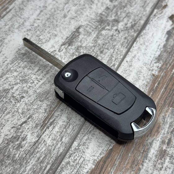 Викидний ключ для Opel Zafira, корпус під чип та плату, 3 кнопки, HU100 Київ