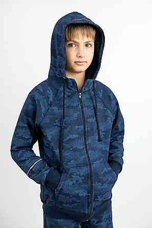 Костюм спортивний для хлопчиків, двухпредметный, "Індиго" топ Крохатушка одяг Київ