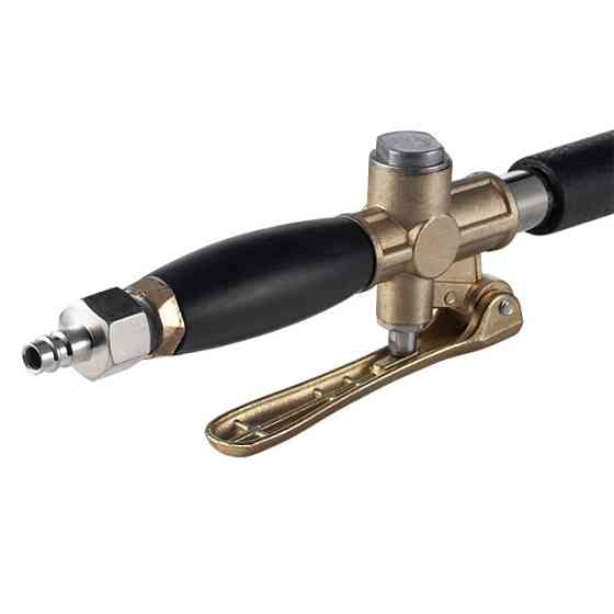 Ківш-хопер штукатурний пневматичний універсальний (стіни й стеля), 3 л, 5-6 атм, 400 л/хв INTERTOOL PT-0406 Київ