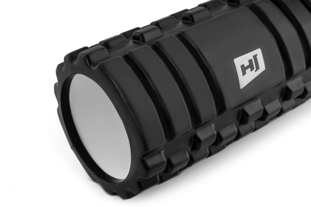 Роллер масажер (валик, ролик) Hop-Sport EVA 45см чорний Київ - фото 3