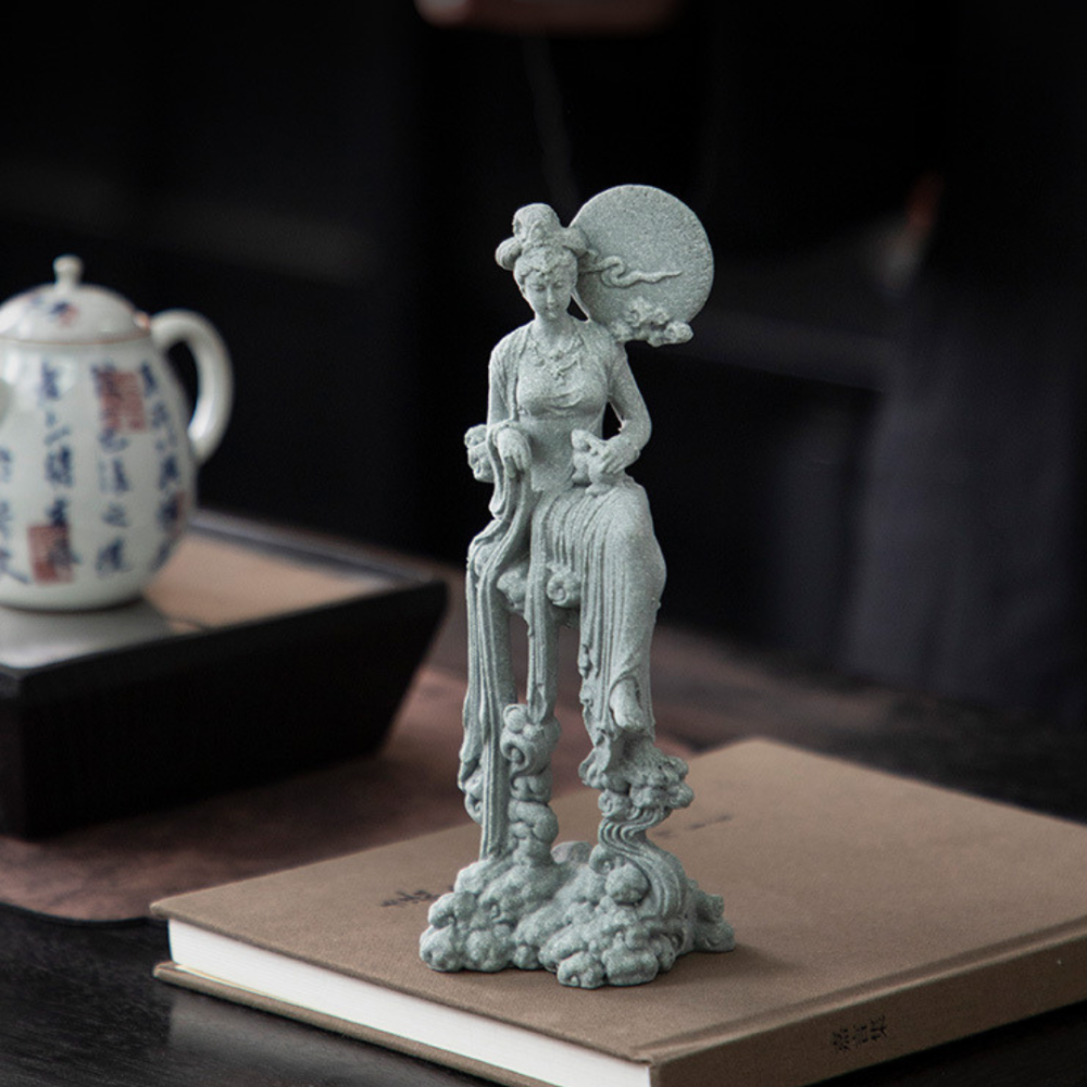 Фигурка Богиня Луны, садовая фигурка из полистоуна для декора, интерьера, дома, сада, аквариума Одесса - изображение 6