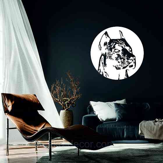 Декоративне настінне Панно «Стафф», Декор на стіну 70*70 см, Білий Київ