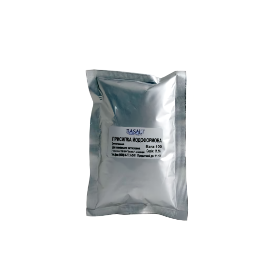 Присипка для ран йодоформова 100 г, Базальт Вінниця