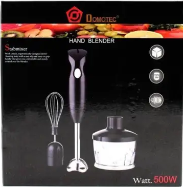 Ручний занурювальний блендер для кухні MS-5103, потужність 500 Вт, 3 в 1 – універсальний міксер-блендер. Одеса - фото 6