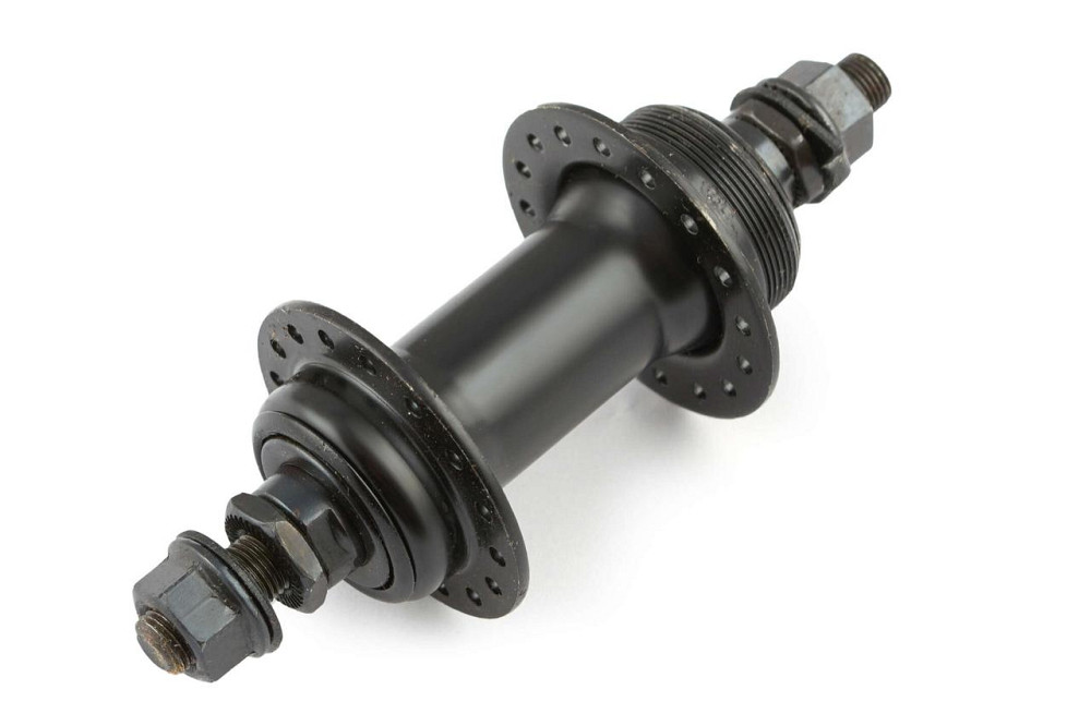 Втулка переднього колеса велосипеда (36 спиць, під диск) (чорна) Мукачево - фото 1