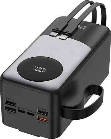 Power Bank KPG-302X 30000mAh 22.5W внешний аккумулятор, быстрая зарядка, USB, Type-C Одесса