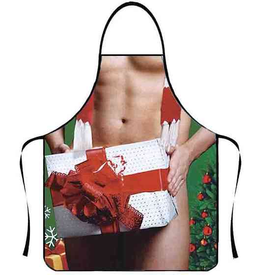 Фартух з приколом Подарунок 73 на 57 см різнобарвний Київ