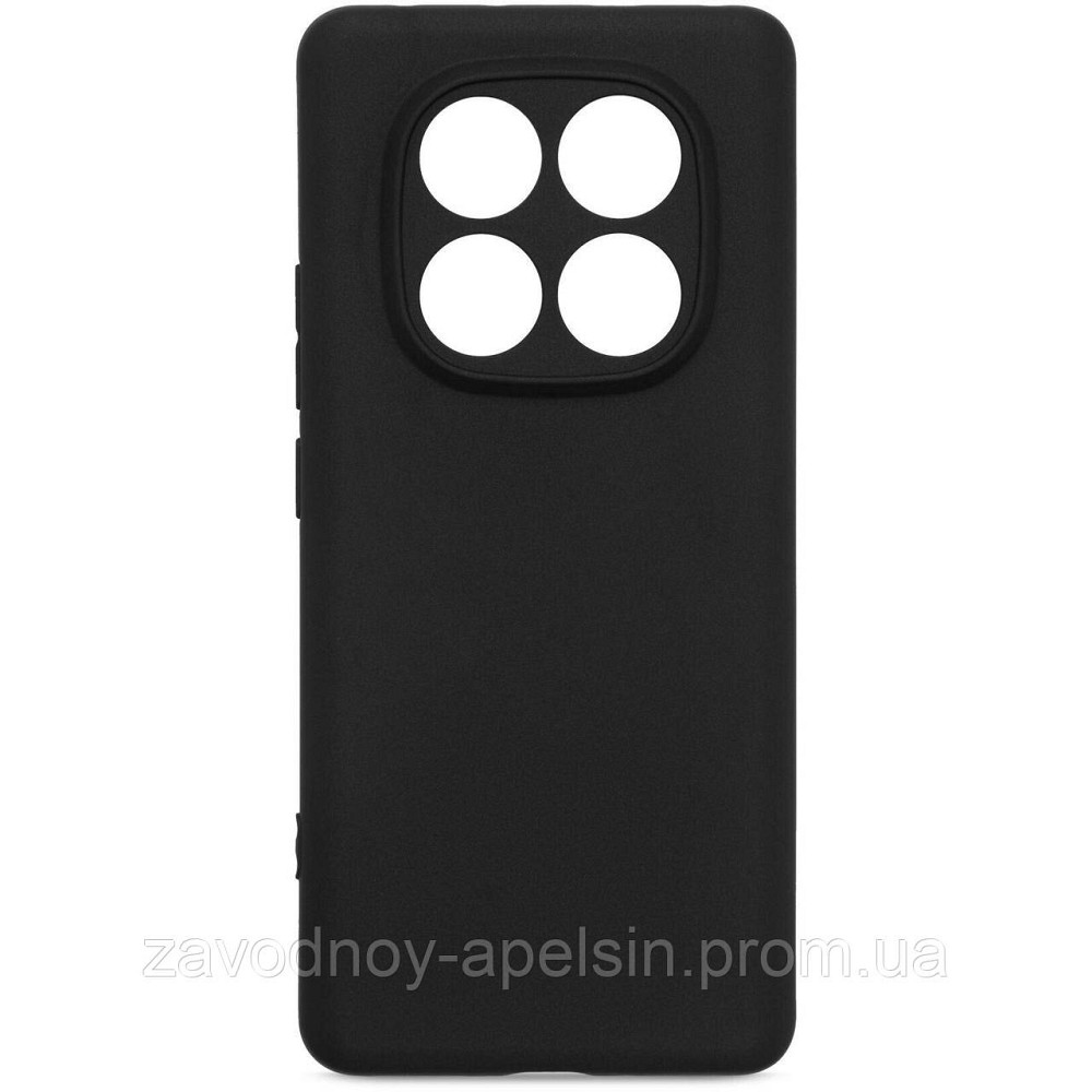 Xiaomi Redmi Note 14 Pro 4G Чехол силиконовый Защита камеры (черный) Одесса - изображение 1