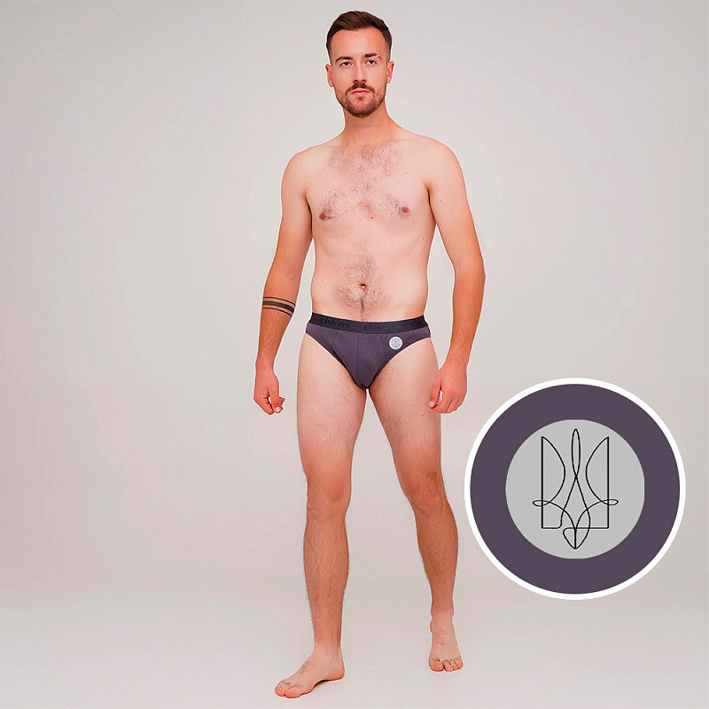 Трусы мужские спорт CHIKISS CMP 203/05 XXL, Графит Киев - изображение 1