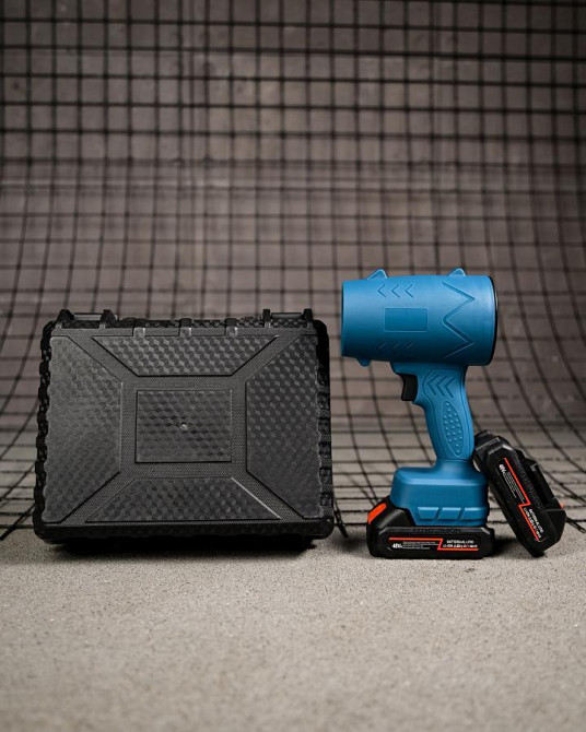 Аккумуляторная воздуходувка ветродуйка в кейсе, 2 АКБ 48V ТР6535 Одесса - изображение 2