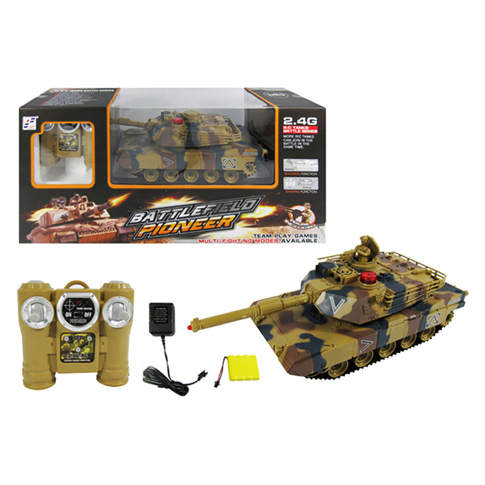 Детский танк на радиоуправлении Bambi 778-1 на аккумуляторе Винница - изображение 1