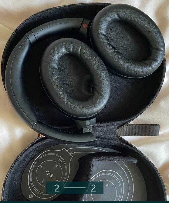 Наушники: SONY WH-1000XM4 Black Харків - фото 2