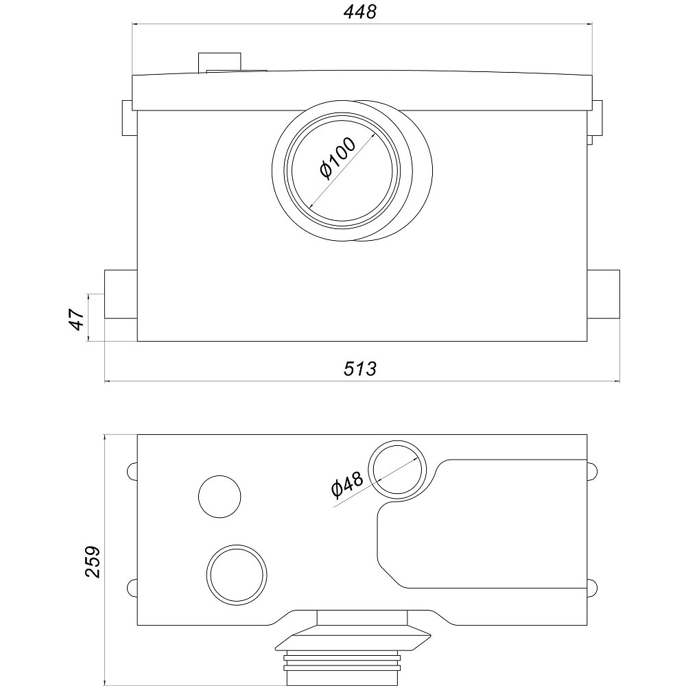 Каналізаційна установка VOLKS pumpe WC800 Тернополь - изображение 6
