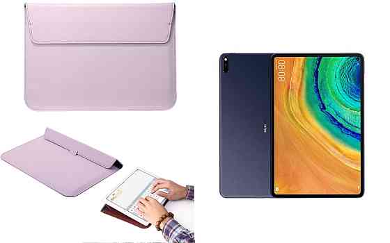 Чохол-конверт VitoCase для Huawei MatePad 10.8 2021, з функцією підставки для планшета Фіолетовий Київ