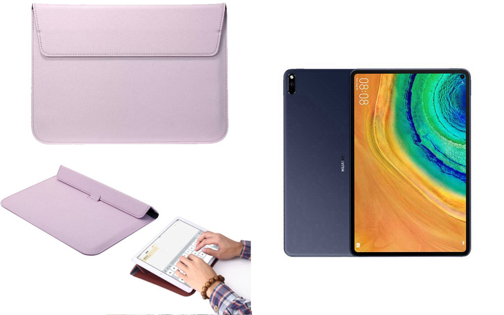 Чохол-конверт VitoCase для Huawei MatePad 10.8 2021, з функцією підставки для планшета Фіолетовий Київ - фото 1