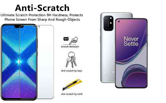 Защитное стекло NeoGlass для OnePlus 8T – ультрапрозрачное и устойчивое Киев