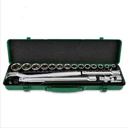 Набір головок з тріскачкою TOPTUL 1/2" 18ед. GCAD1821 Одеса