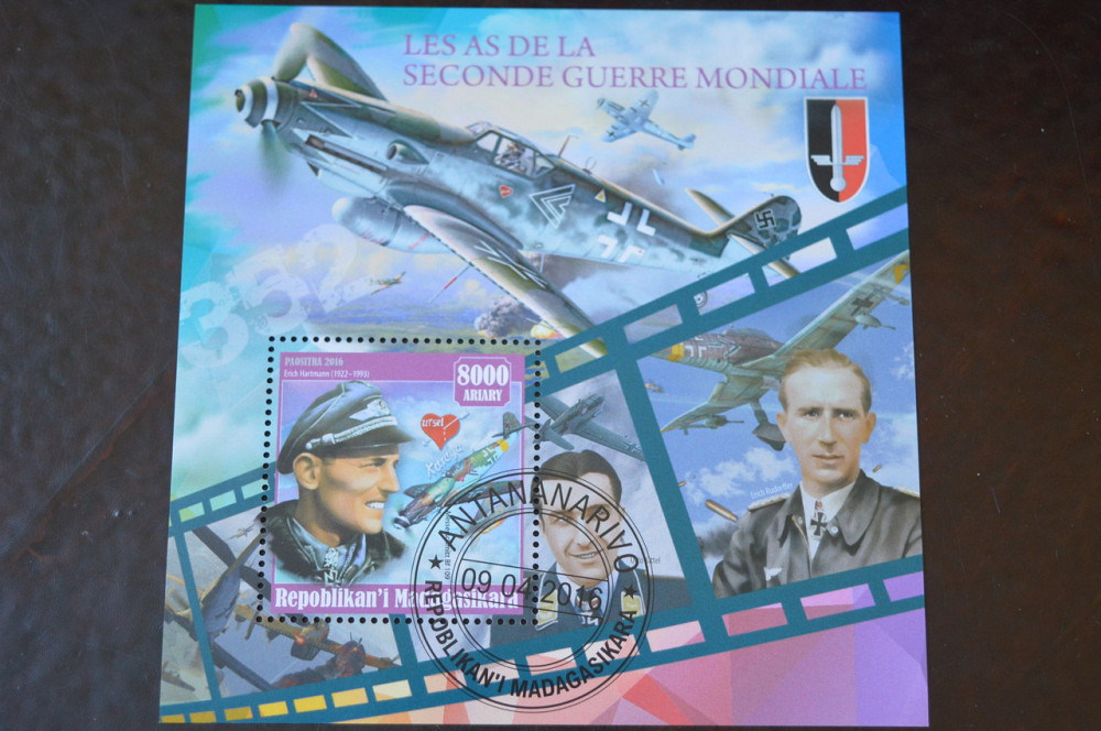 Мадагаскар. История. Личности. Блок. 2016 год (Б-4) Полтава - изображение 1