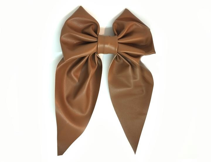Заколка для волос коричневая Бант Киев - изображение 1