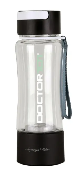 Генератор водородной воды Hanka на 380 мл с ингалятором и DuPont американской мембраной чёрная Днепр - изображение 4