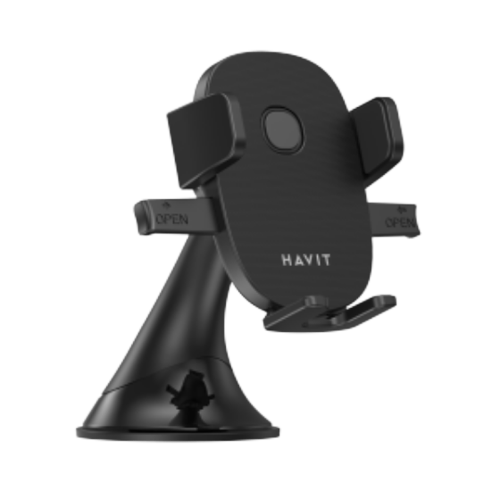 Тримач автомобільний для мобільного Havit HV-LY023 чорний Житомир - фото 1
