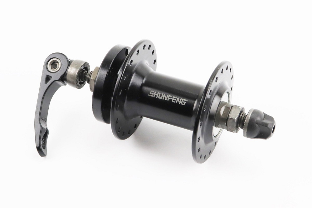 Втулка передня MTB алюмінієва 14Gx36H, Disk-brake, кріпл. ексцентрик, SF-A210F Київ - фото 1