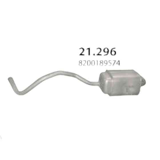 Глушник Меган ІІ, Сценік ІІ 1.4-16, 1.5D Рено Мукачево