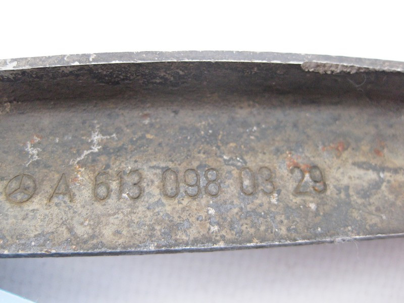 Mercedes-Benz  A6130980329 Розпірка між додатковим обігрівачем та блоком циліндрів двигуна OM613 OM648 R6 3.2 cdi S-Class W220 Одесса - изображение 3