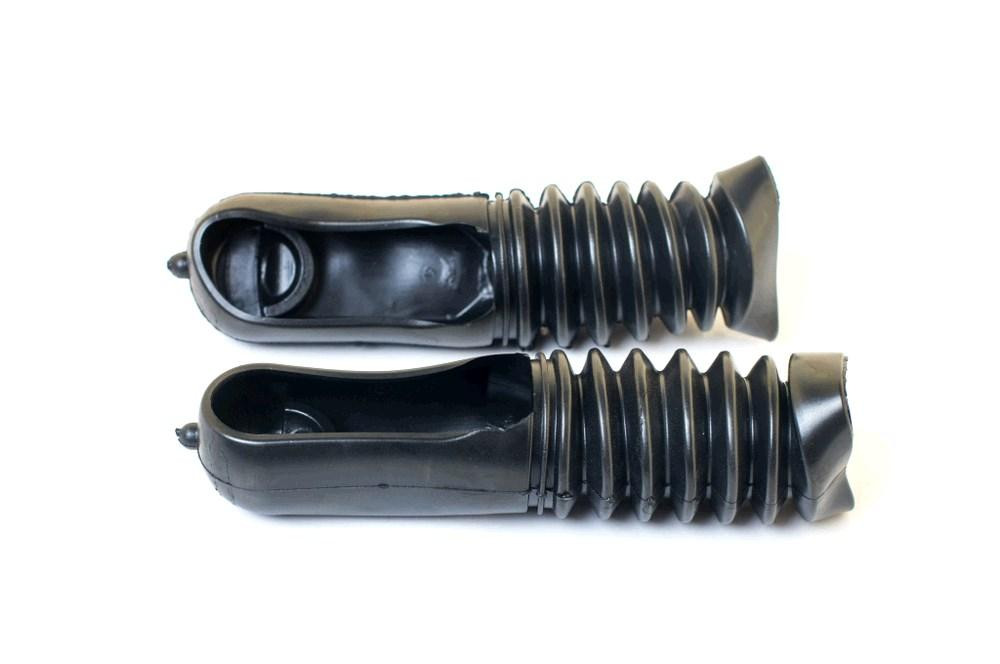 Гофри передньої вилки (пара) скутер Ямаха Йог 50 Мукачево - фото 1