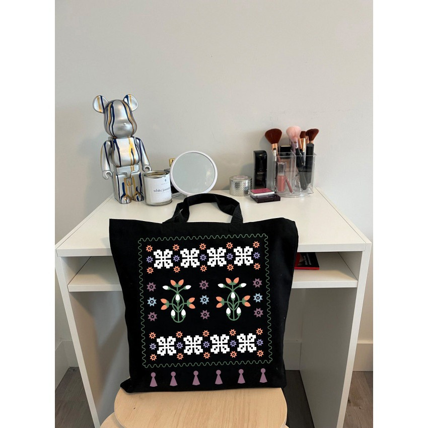 Екошопер BookOpt BK4095 Українські мотиви, чорний Луцьк - фото 8