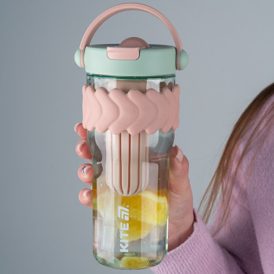 Пляшка для води Kite 900 мл м'ятно-рожевий (K25-1231-3) Вінниця - фото 7