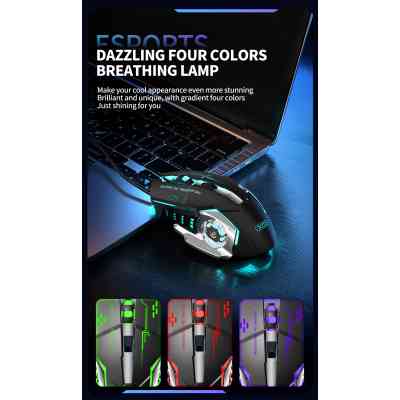 Мишка XO M10 Wireless Black/Silver (M10 Black+Silver) Вінниця