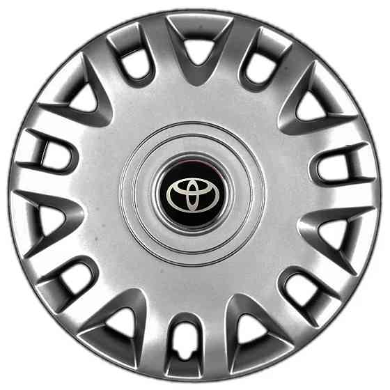 Автомобильные модельные колпаки R15 Toyota 333 4шт, SJS, серебряные Киев